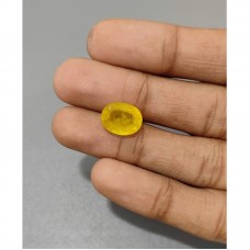 Yellow sapphire (pukhraj) 10.05 Carats / 11.05 Ratti